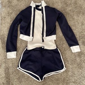 Zara set! Bottom size m too size small worn twice